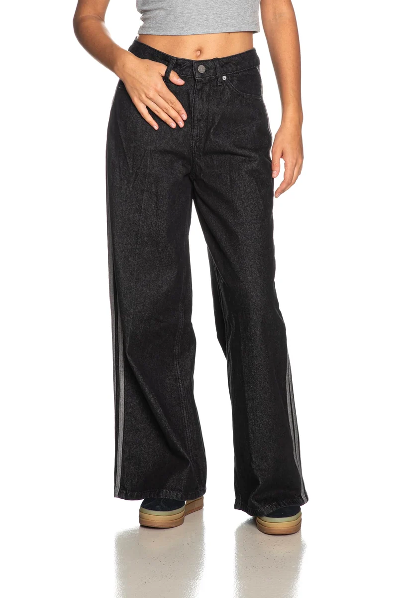 Jeans Adidas Wl Pnt D Da Donna Denim Nero