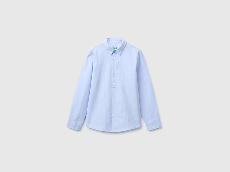 Camicia classica in puro cotone