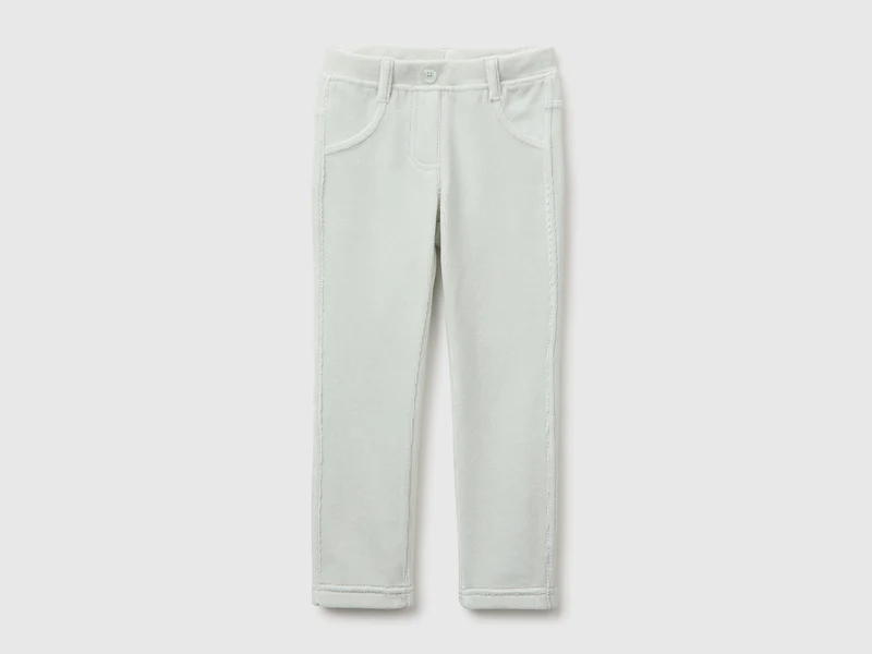 Pantaloni in ciniglia a costine