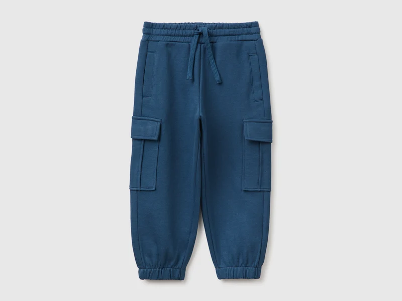 Pantaloni in felpa con tasconi