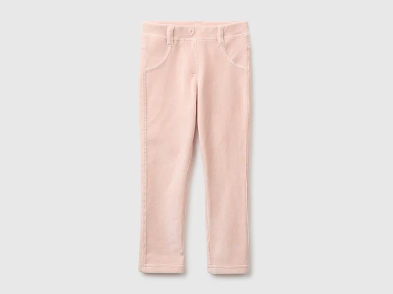 Pantaloni in ciniglia a costine