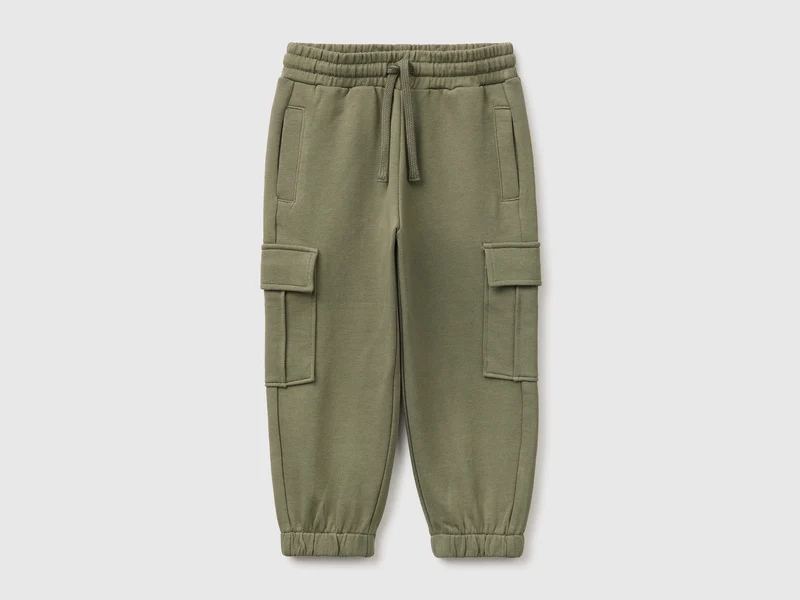 Pantaloni in felpa con tasconi