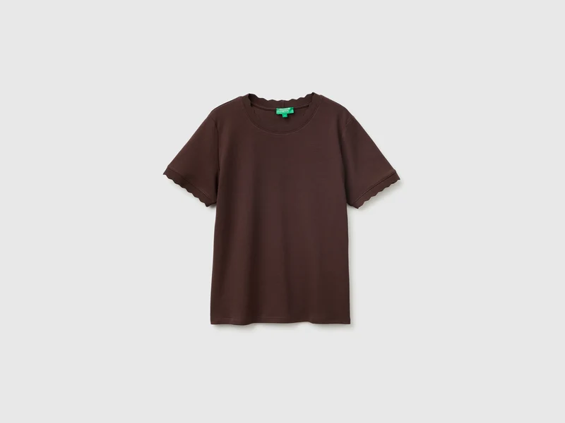 T-shirt girocollo 100% cotone