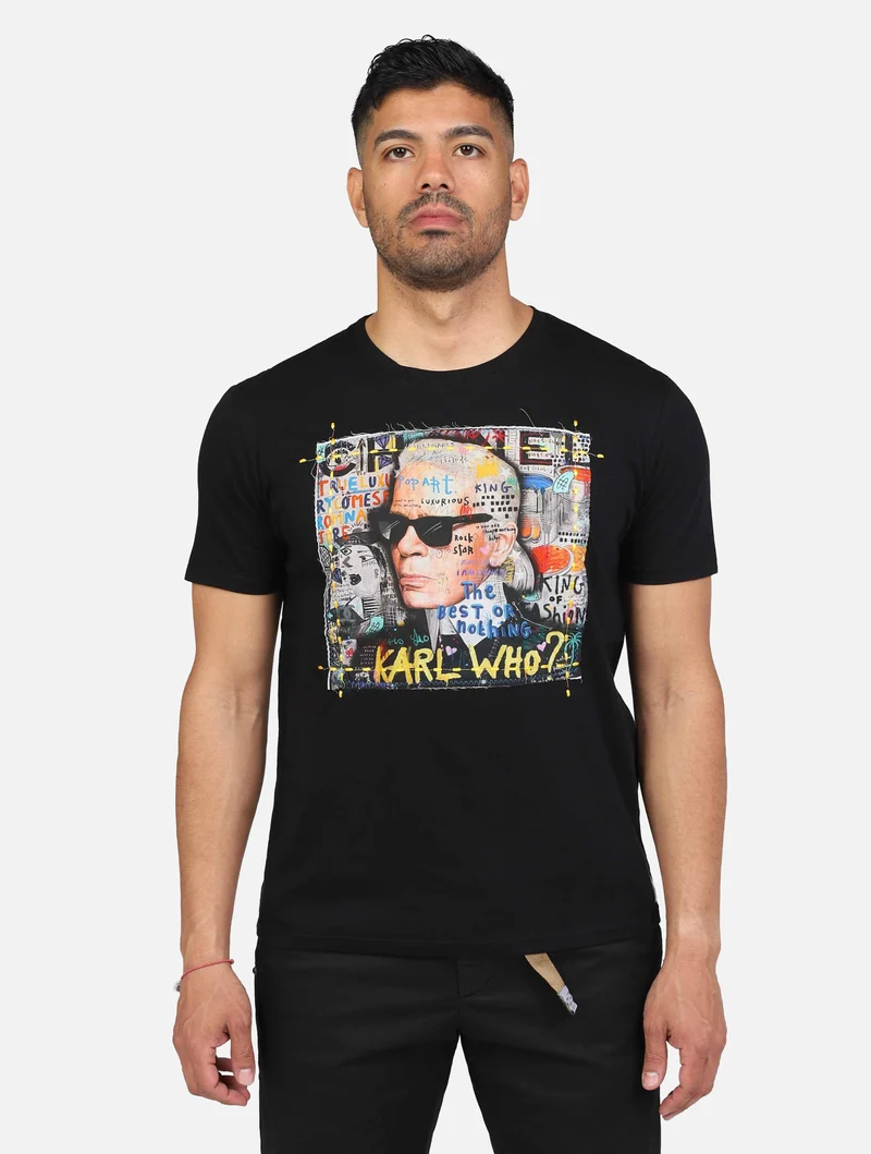 art. icon: t-shirt cotone con stampa icona
