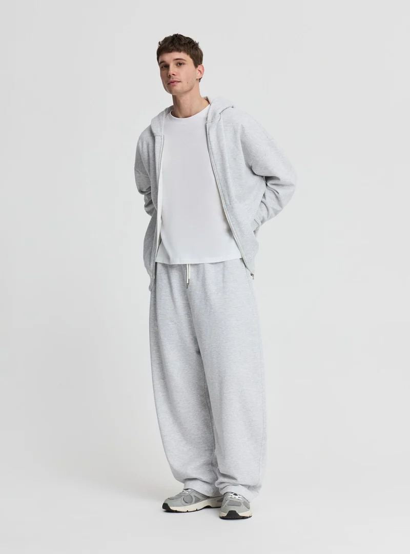 Pantaloni tuta tinta unita balloon fit