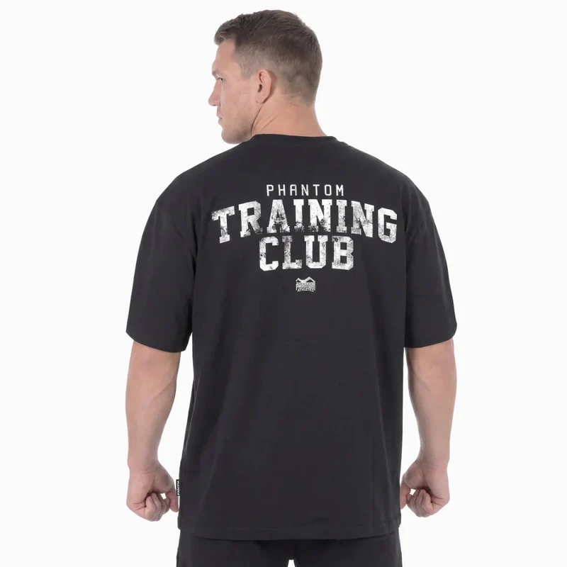 Maglietta Oversize Phantom Athletics Training Club Nera