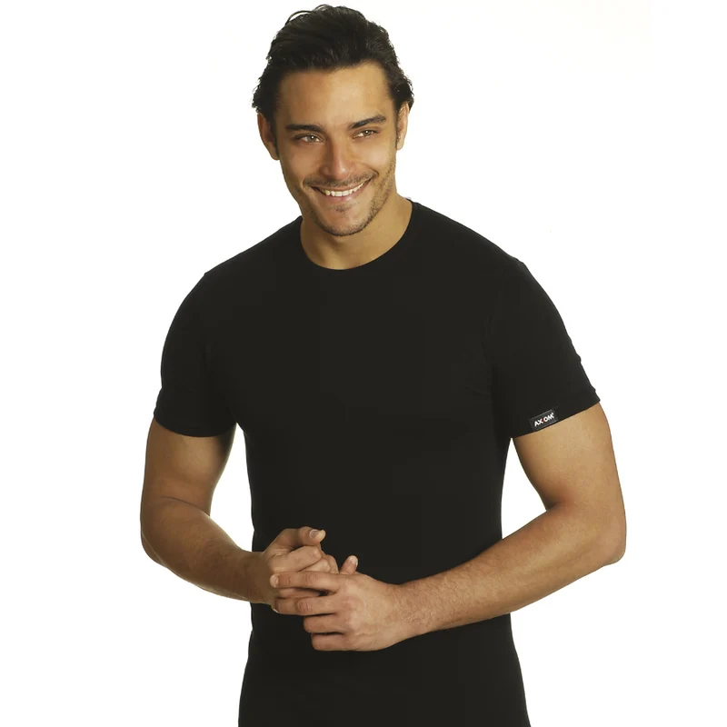 Maglia girocollo sportiva in cotone jersey Conf. 3 Pz | Axiom 7316