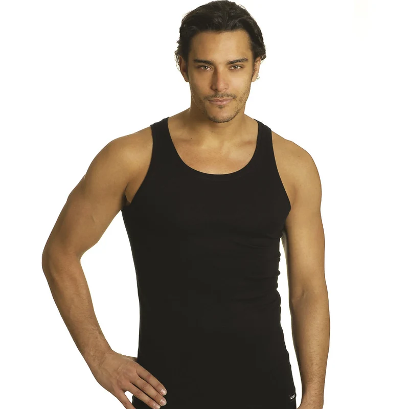 Canottiera sportiva in cotone Lycra Conf. 3 Pz | Axiom 7315