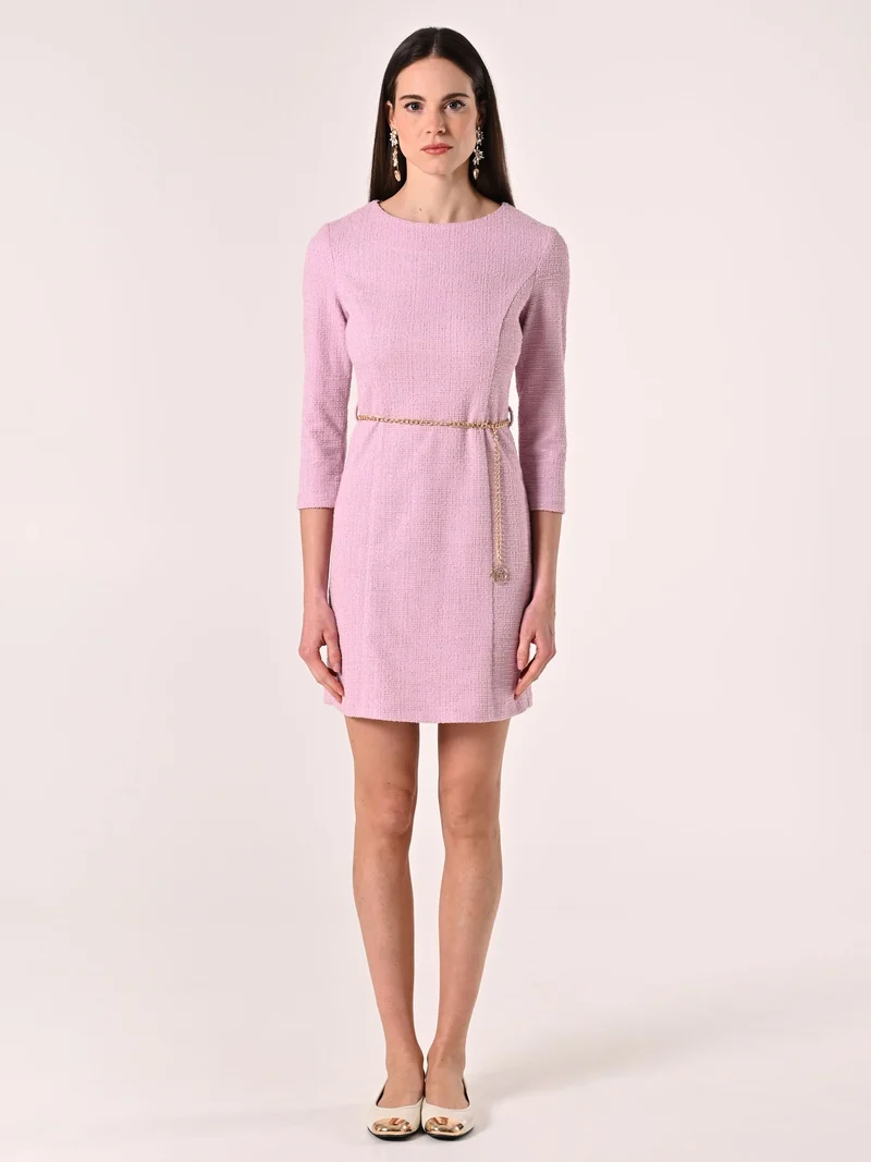 Tubino in Tweed Rosa