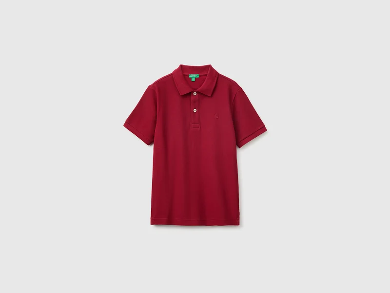 Polo manica corta in cotone bio