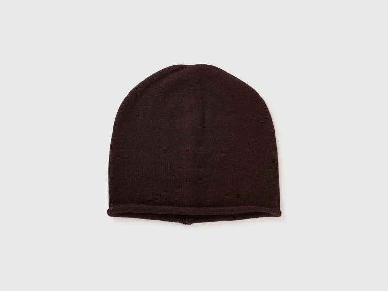 Berretto in misto lana e cashmere