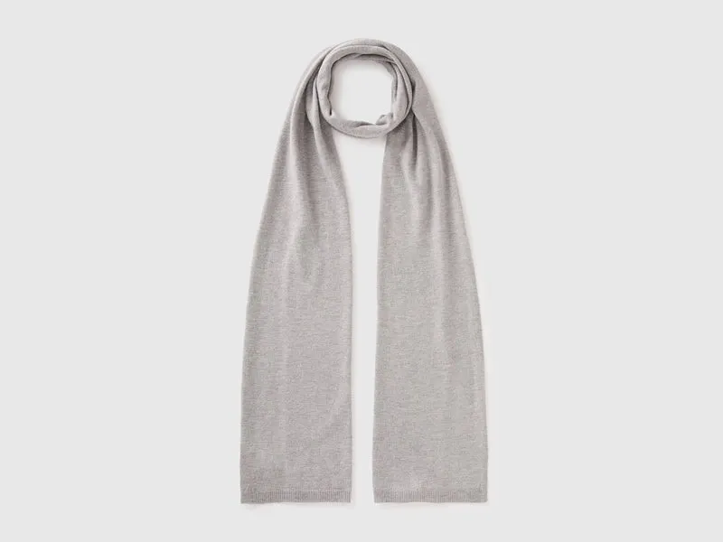 Sciarpa in misto lana e cashmere