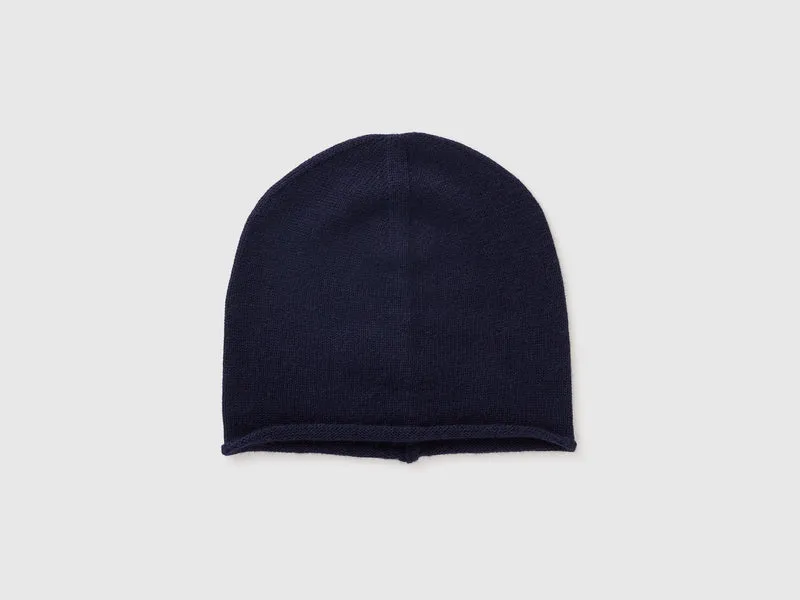 Berretto in misto lana e cashmere
