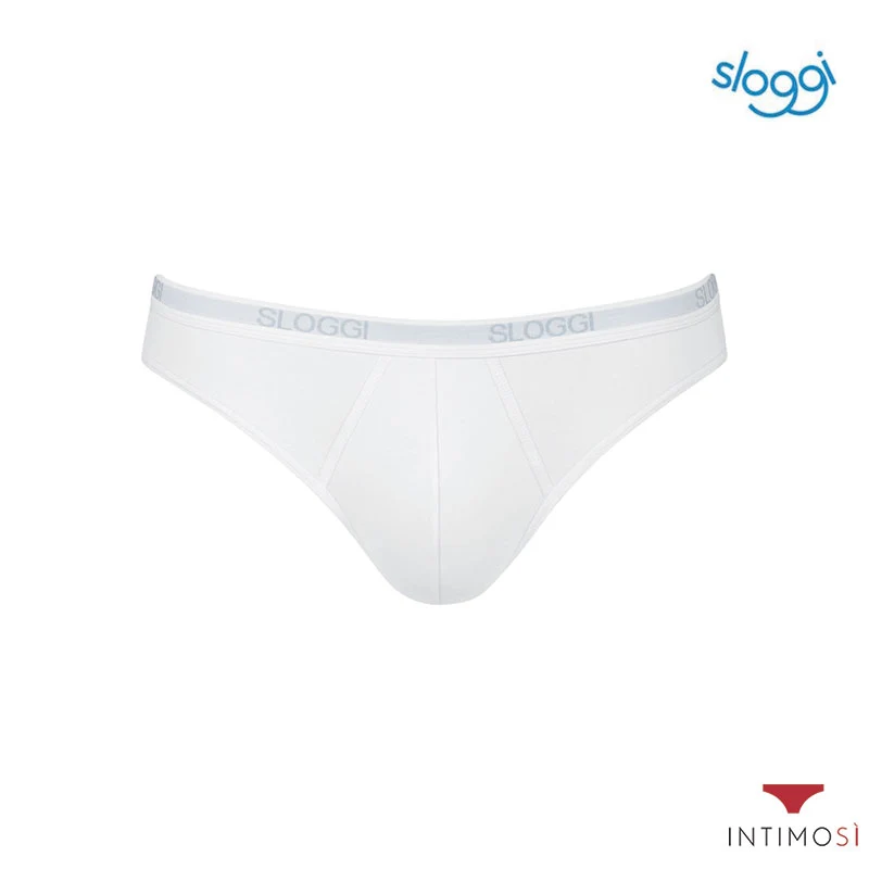 Slip mini in cotone con elastico esterno confezione da 2 | Sloggi Mini
