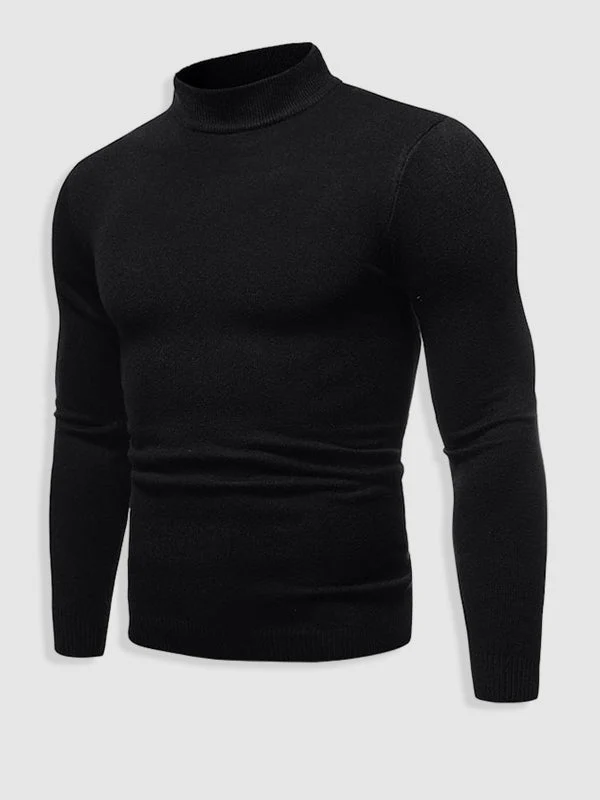 Men's Slim-Fit Turtleneck Pullover Sweater