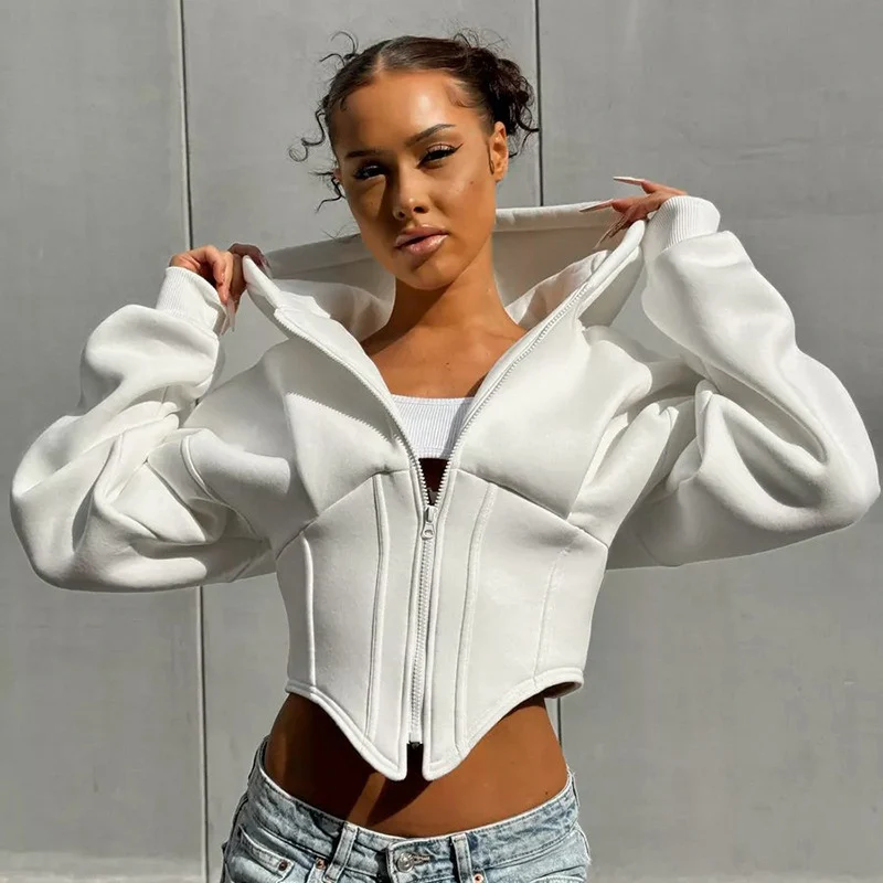 Sophia | Women's Trendy Corset Hoodie