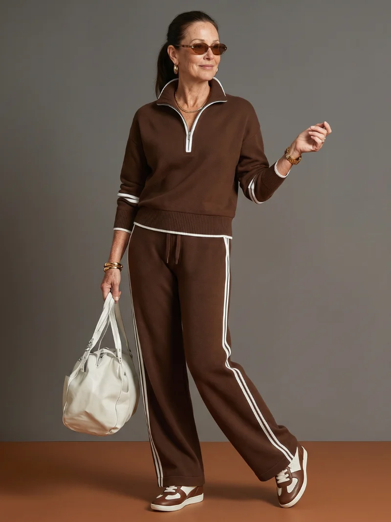 Mary | Women's Stylish Comfortable Two-Piece Knit Set