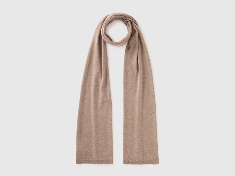 Sciarpa in misto lana e cashmere