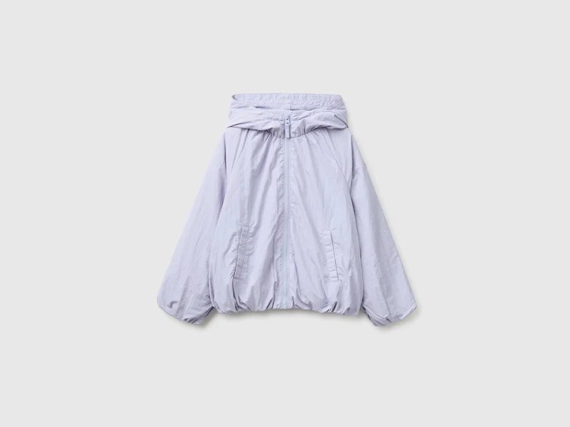 Giacca in nylon over fit