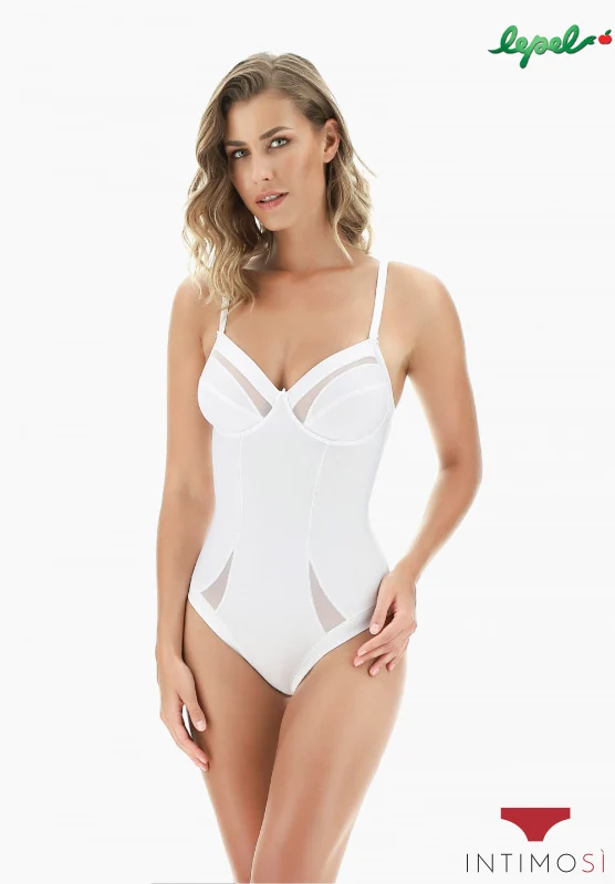 Body coppa C in cotone e microfibra senza ferretto | Lepel 274