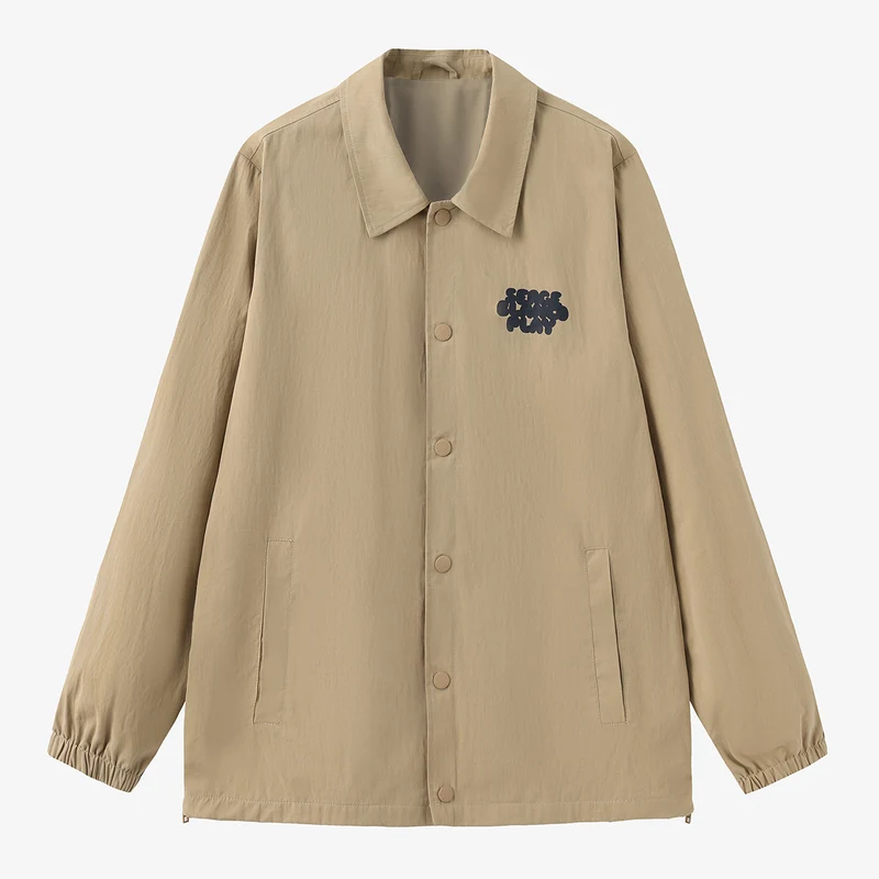 Parka Diego beige en coton