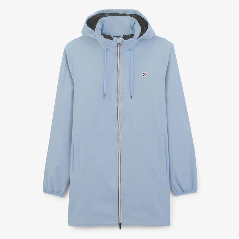 Parka Stormer imperméable bleu ciel
