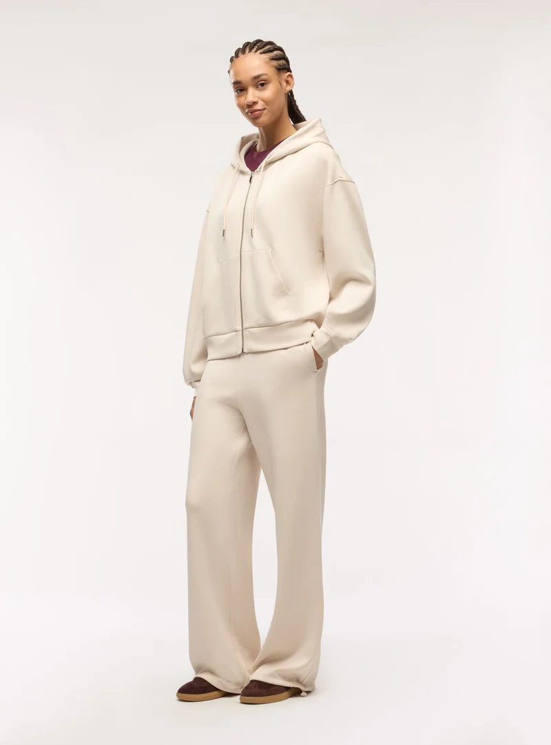 Pantaloni tuta ampi con elastico al fondo