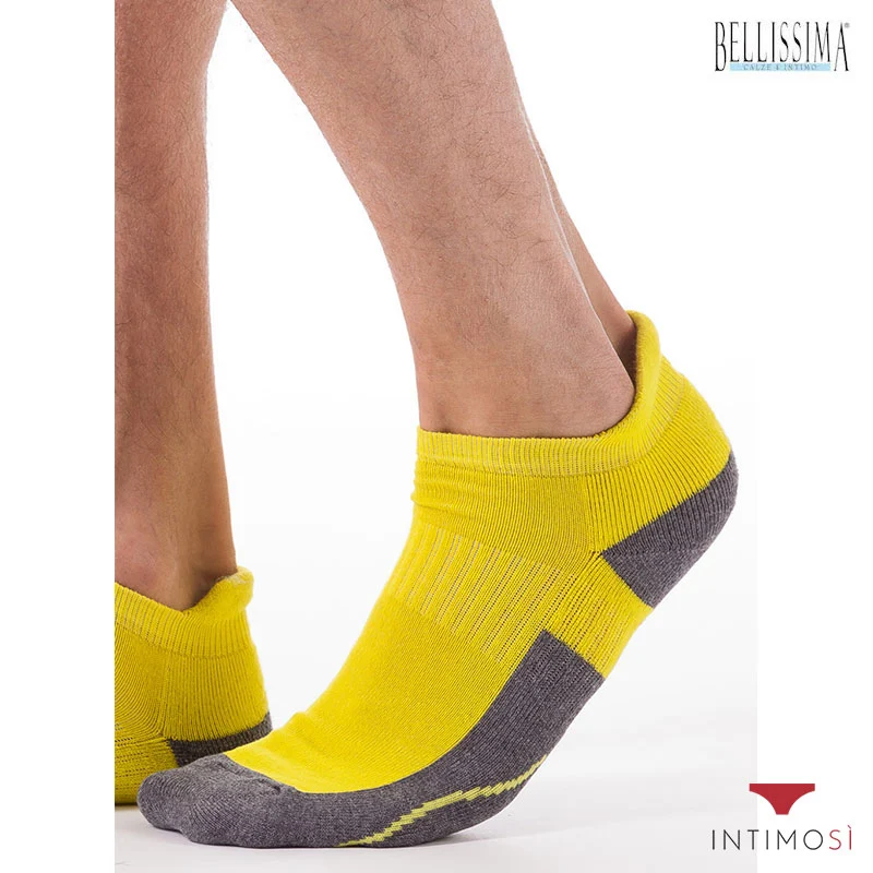 Calzino sportivo con zone rinforzate | Bellissima A016