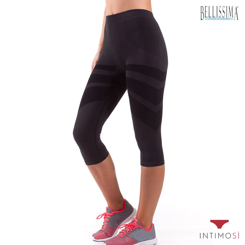 Capri sportivo bicolore tecnologia Dryarn | Bellissima A011