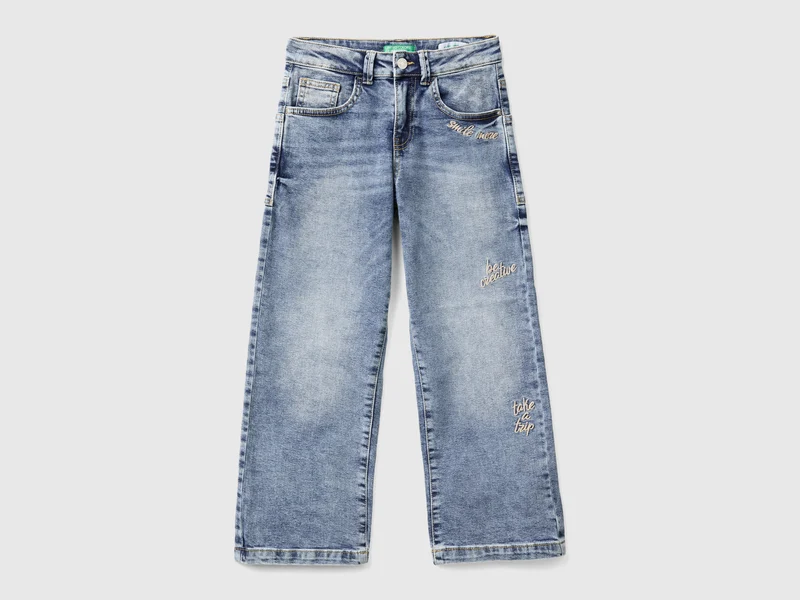 Jeans straight in denim