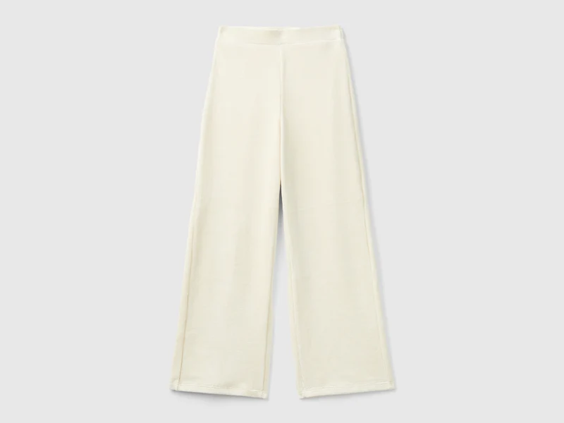 Pantaloni ampi in ciniglia