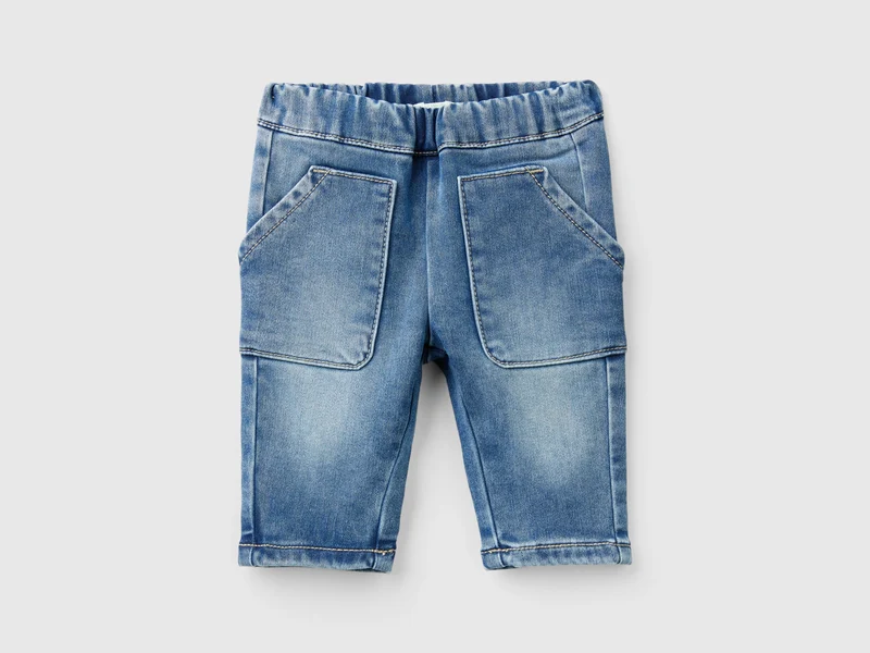Jeans termici con tasche