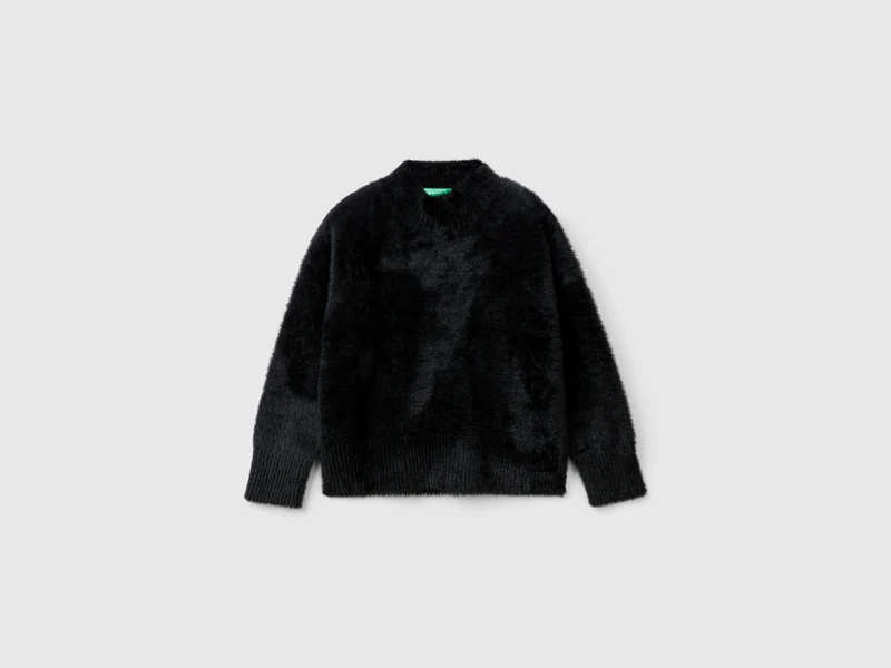 Maglia in filato peloso