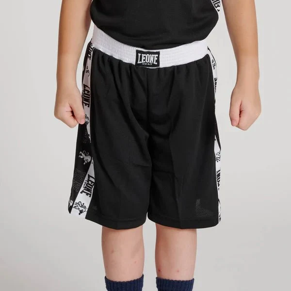 Pantaloncini Boxe Leone Bambini Iconic – Il Primo Passo sul Ring