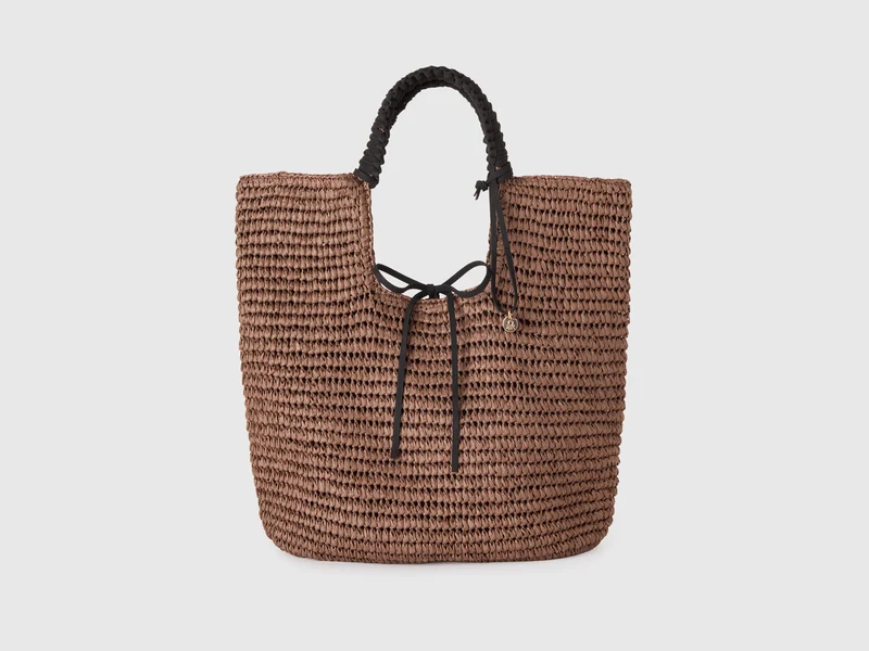 Borsa a mano in paglia