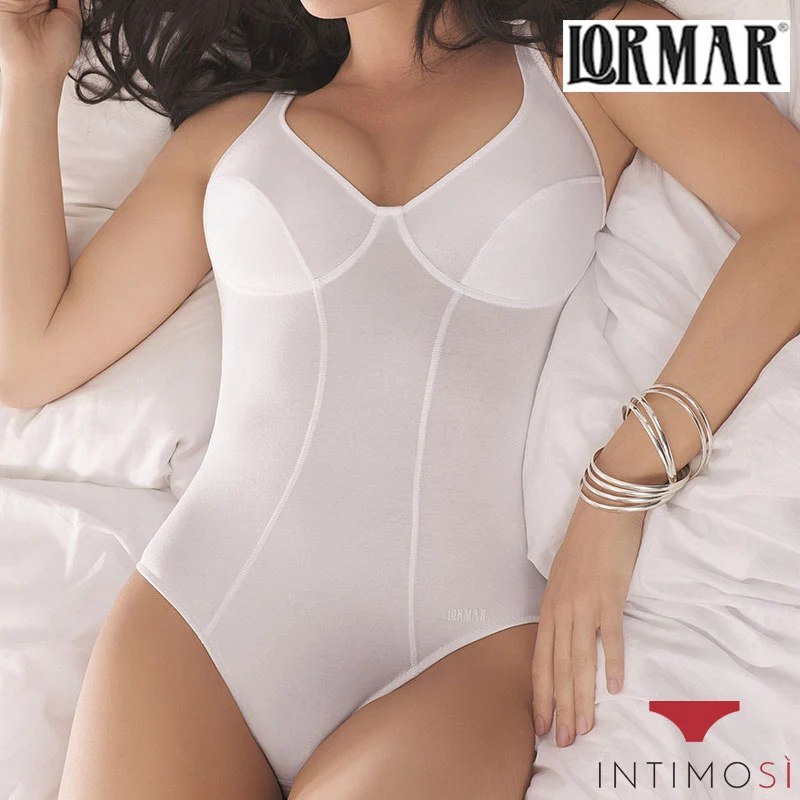 Body sfoderato in lycra cotone senza ferretto | Lormar New Fitness