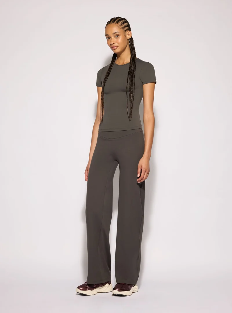 Leggings sportivi straight tinta unita
