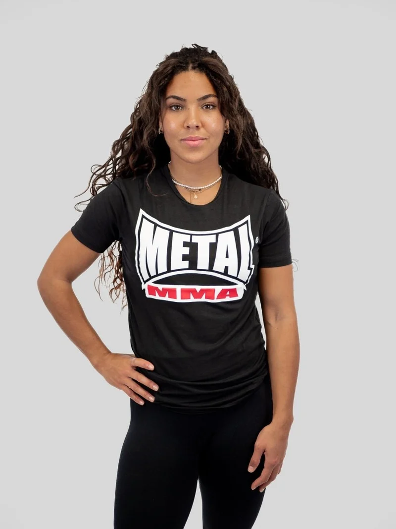 T-shirt Donna Visual MMA Metal Boxe