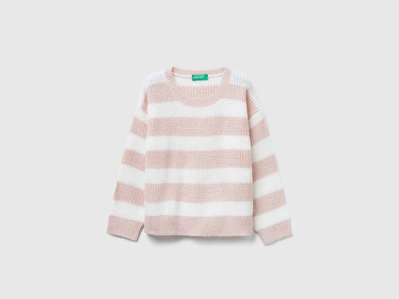 Maglione a righe