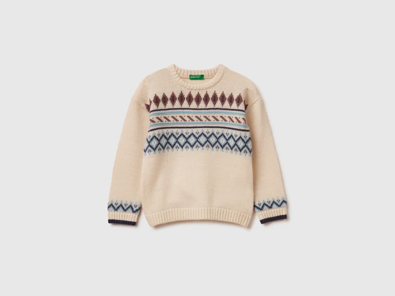 Maglione jacquard