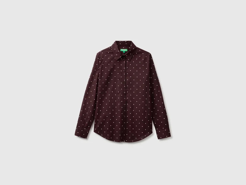 Camicia fantasia a manica lunga