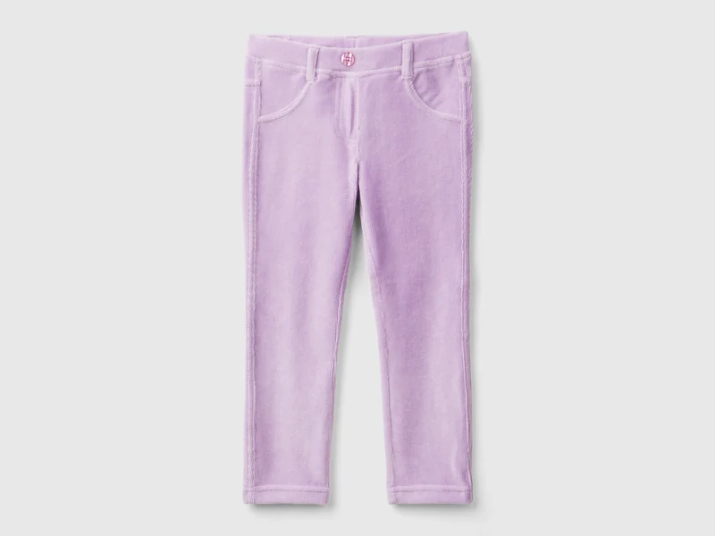 Pantaloni in ciniglia a costine