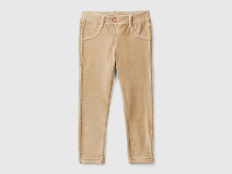 Pantaloni in ciniglia a costine