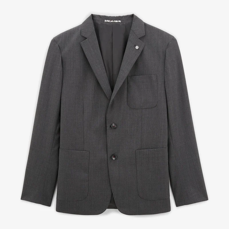 Veste blazer Simonni gris chiné