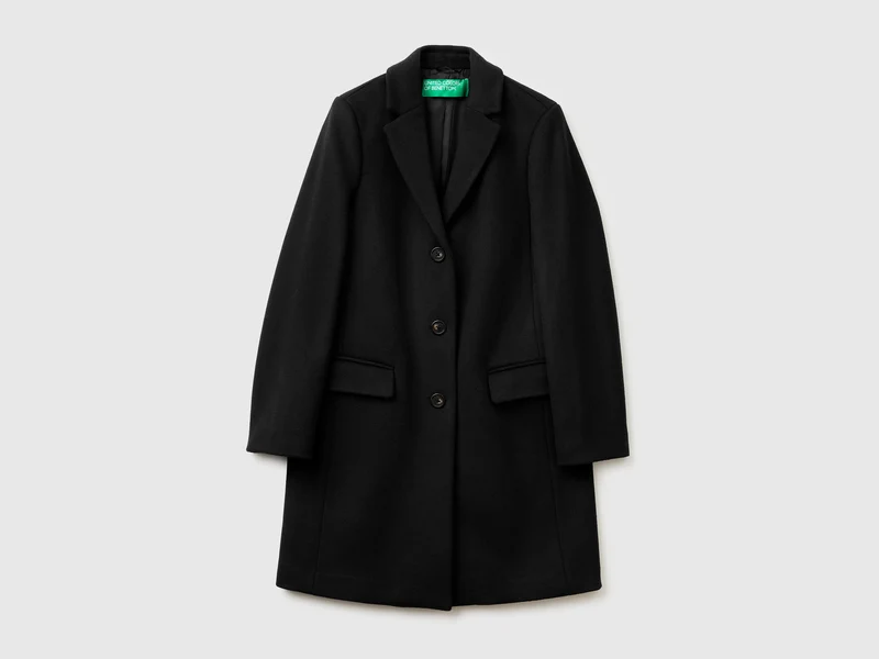 Cappotto in misto lana