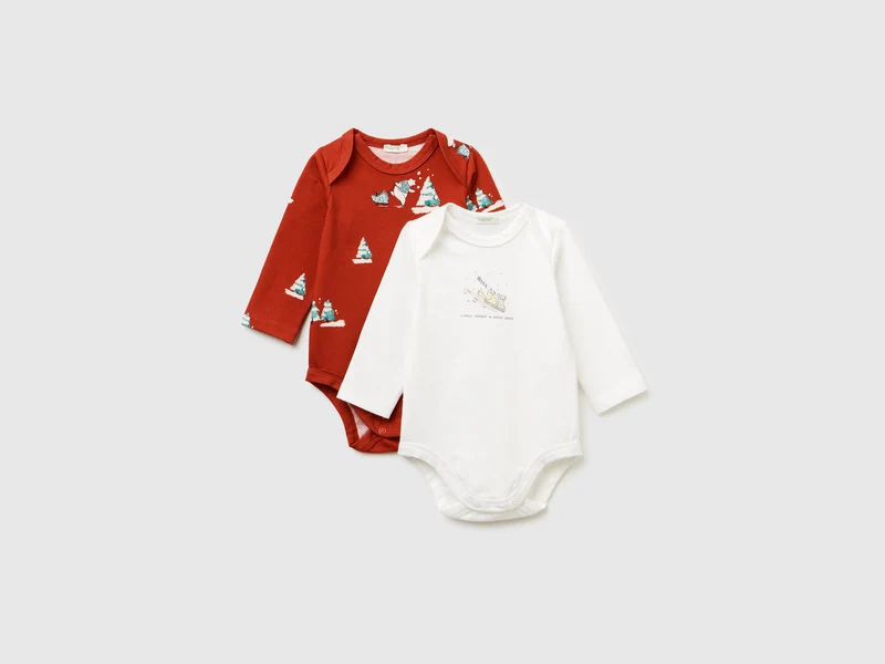 Due body manica lunga in cotone stretch