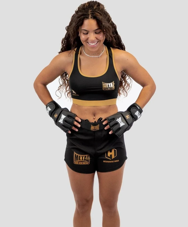 Pantaloncini MMA Donna Metal Boxe Hexagon | Design Ergonomico e Tecnico