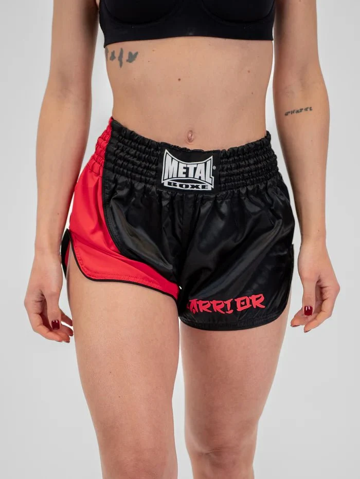 Pantaloncini Kickboxing e Muay Thai Metal Boxe Warrior | Agilità e Comfort