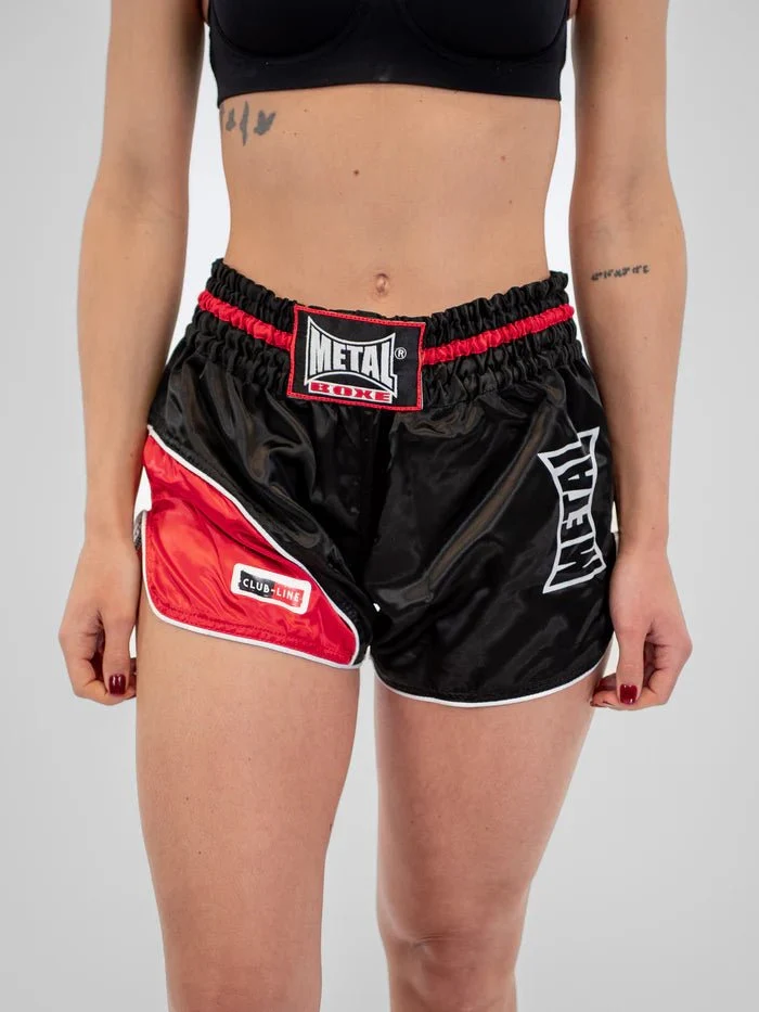 Pantaloncini Kickboxing e Muay Thai Metal Boxe Club Line | Agilità e Resistenza