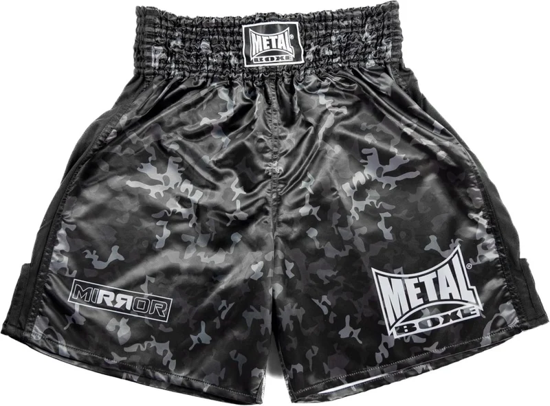 Pantaloncini Boxe Inglese Metal Boxe Mirror | Stile Tradizionale ed Effetto Specchio